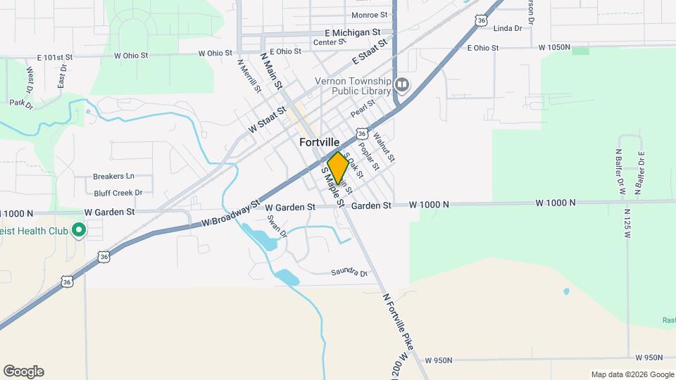 511 S Maple St Map and Location Details