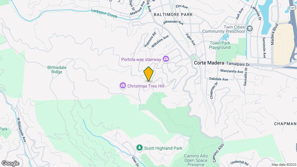 108 Summit Dr Mapa y Detalles de la Ubicación
