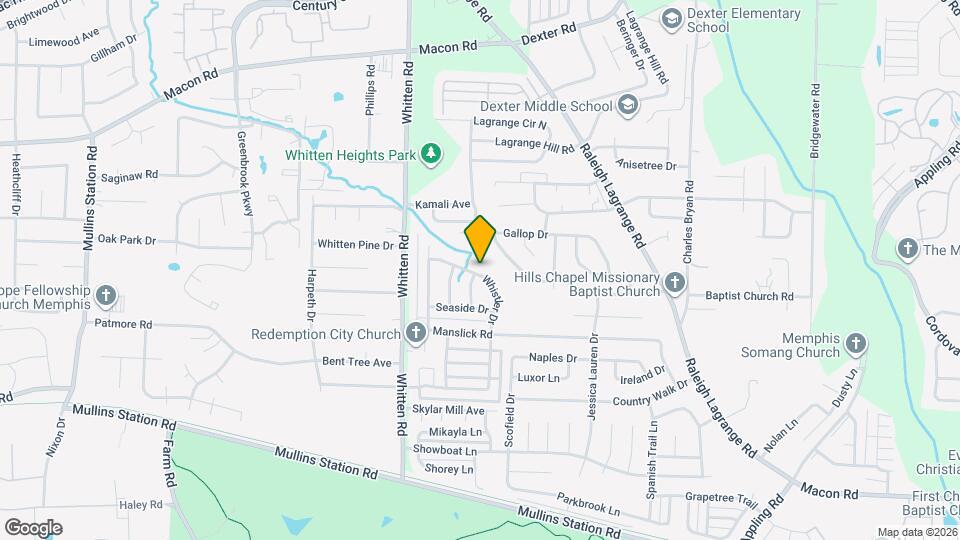 1224 Whistler Dr Mapa y Detalles de la Ubicación