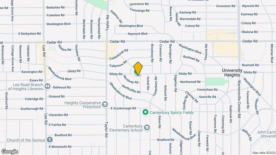 3582 Silsby Rd Map and Location Details