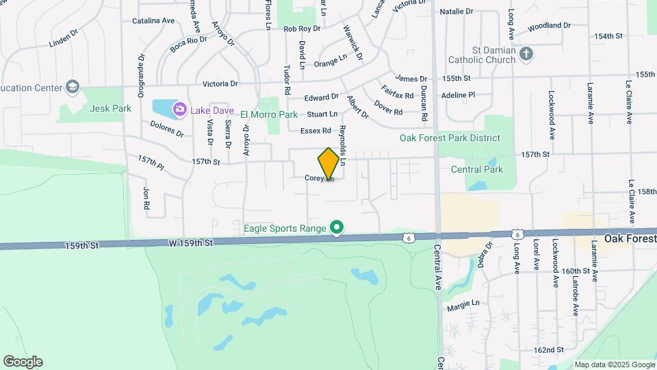 15725 Thomas Ln Map and Location Details