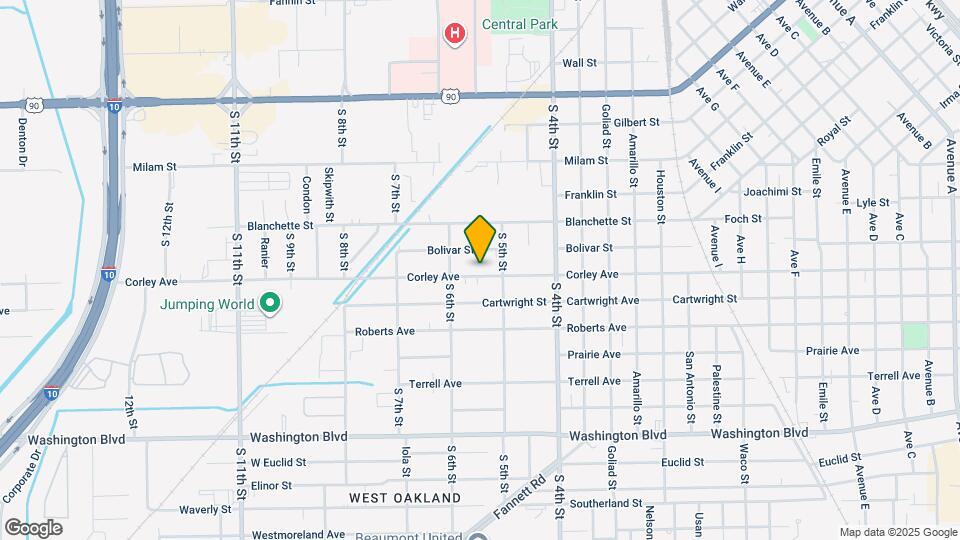 3036 Corley St Map and Location Details