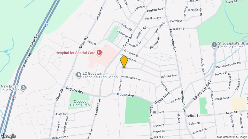 250 Oakland Ave Map and Location Details