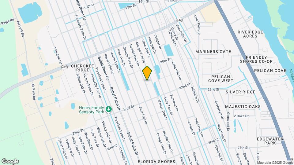 2029 Needle Palm Dr Map and Location Details