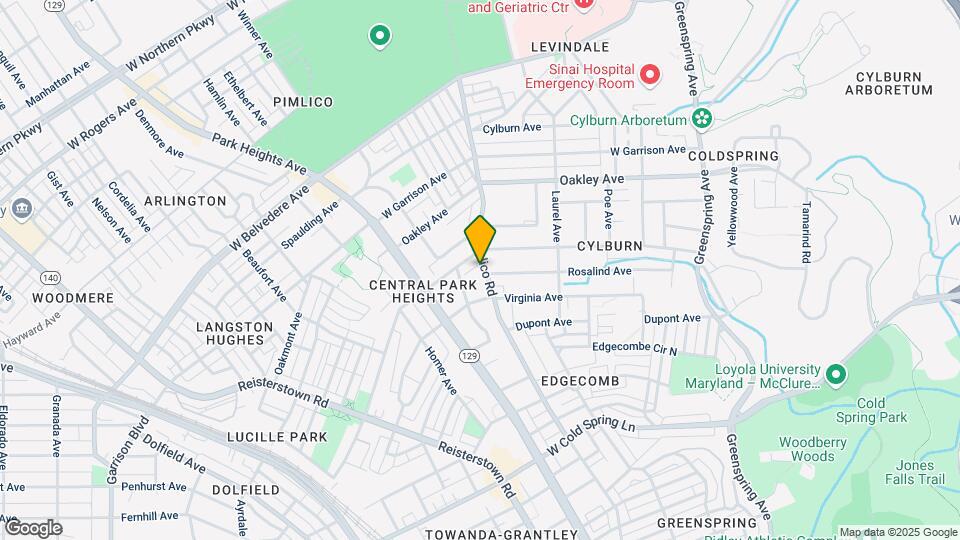 4730 Pimlico Rd Map and Location Details