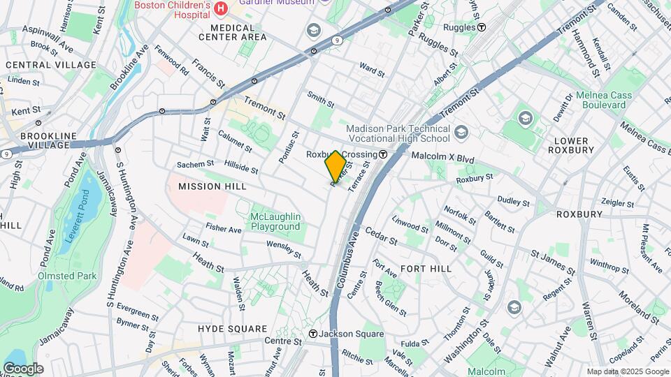 774 Parker St, Unit 2 Map and Location Details