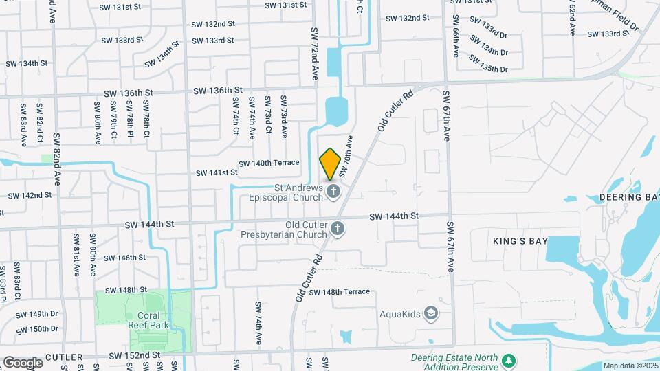 14200 SW 70th Ave Map and Location Details