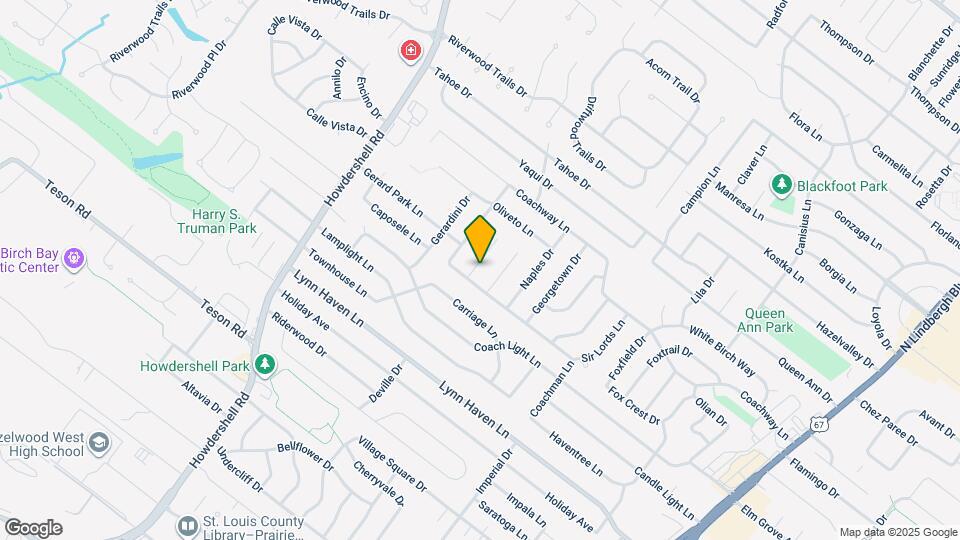 7316 Landi Ct Map and Location Details