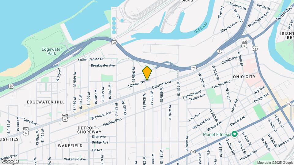 5017 Tillman Ave Map and Location Details