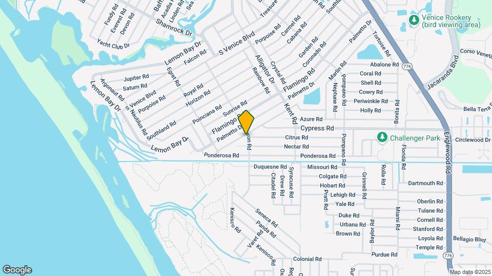 1107 Mangrove Rd Map and Location Details
