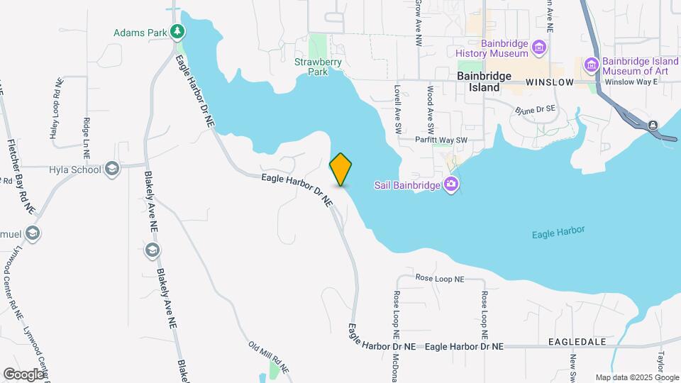 6246 NE Eagle Harbor Dr, Unit Apt. A Map and Location Details