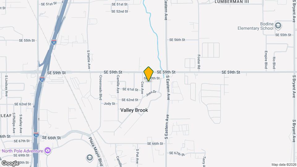 6107 Jacks Ave Map and Location Details