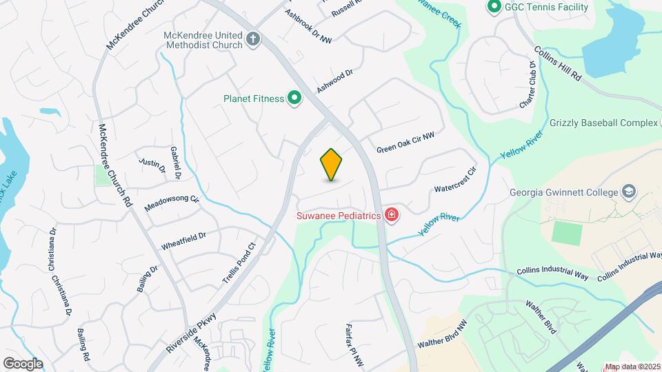 1430 Ox Bridge Way NW Map and Location Details