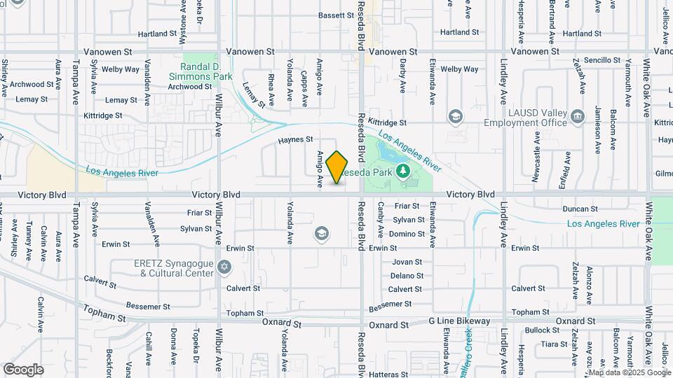 18543 Victory Blvd Mapa y Detalles de la Ubicación