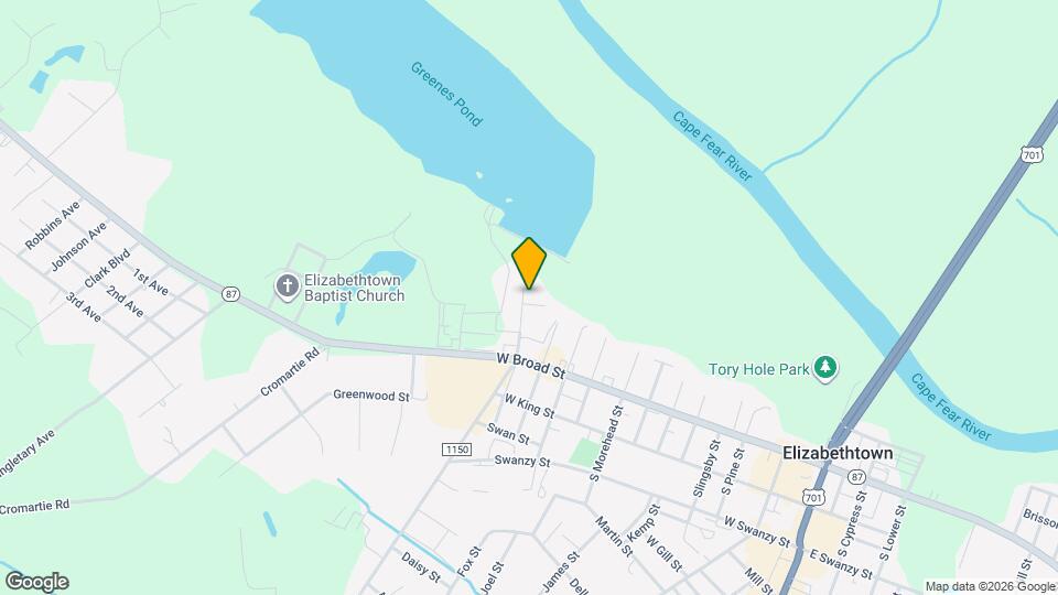 1106 Bullard St Map and Location Details