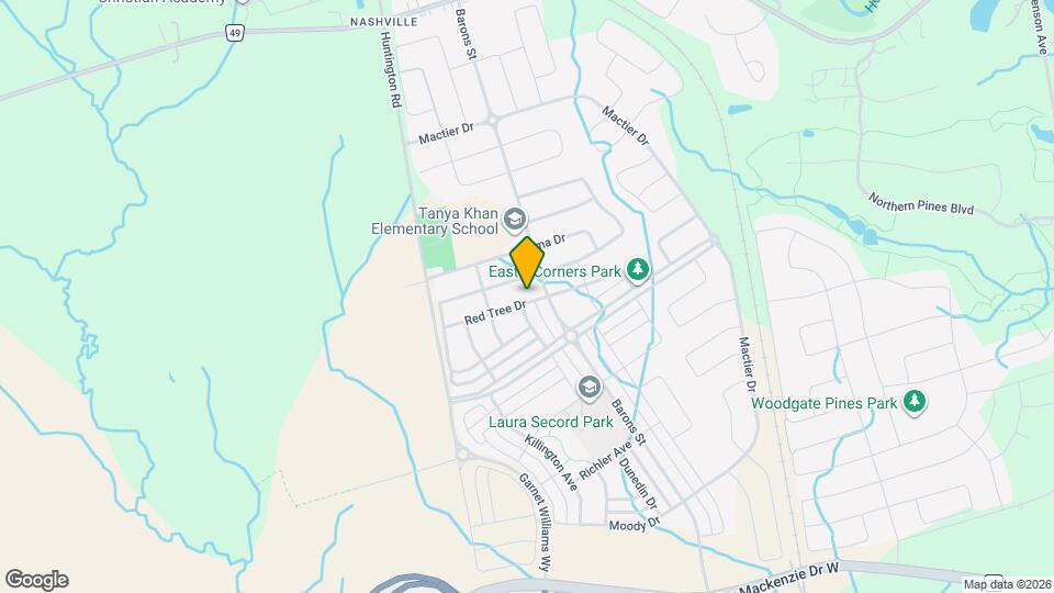 16 Red Tree Dr, Unit #7 Map and Location Details