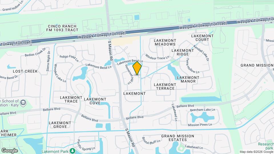 20506 Port Bishop Ln Mapa y Detalles de la Ubicación