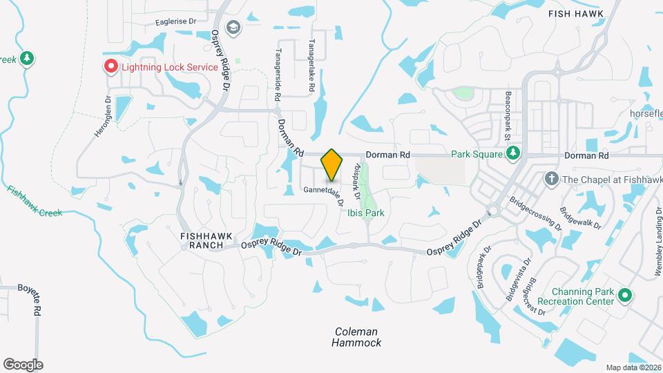 15536 Gannetglade Ln, Unit 110 Map and Location Details