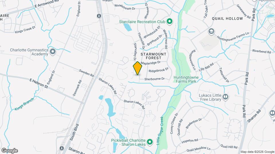 7556 Thorncliff Dr Map and Location Details