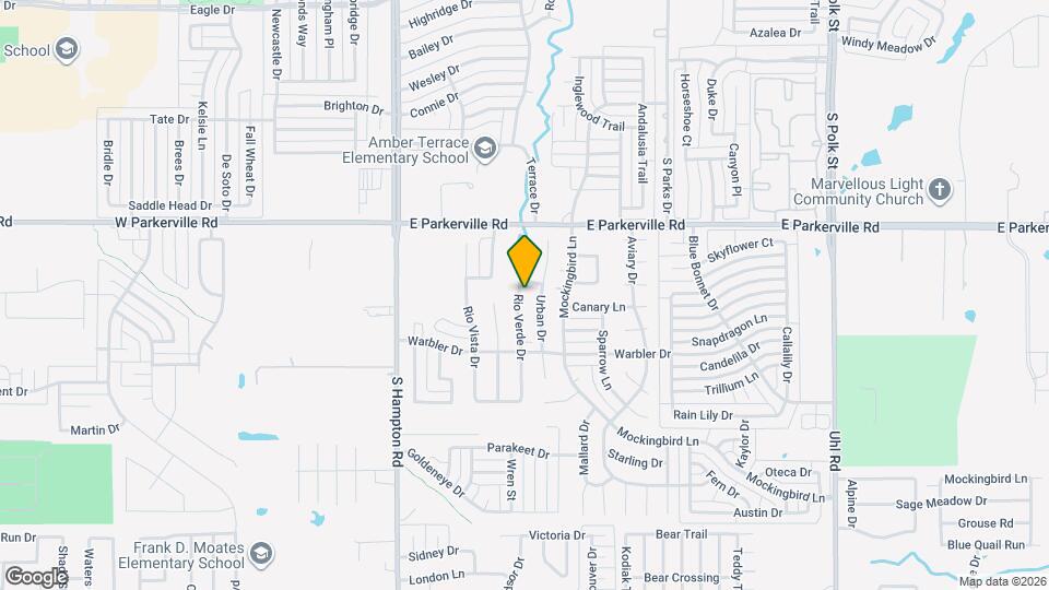 1012 Rio Verde Dr Map and Location Details