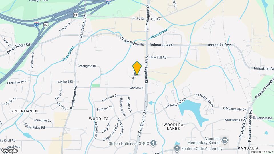 3117 Fieldale Rd Map and Location Details