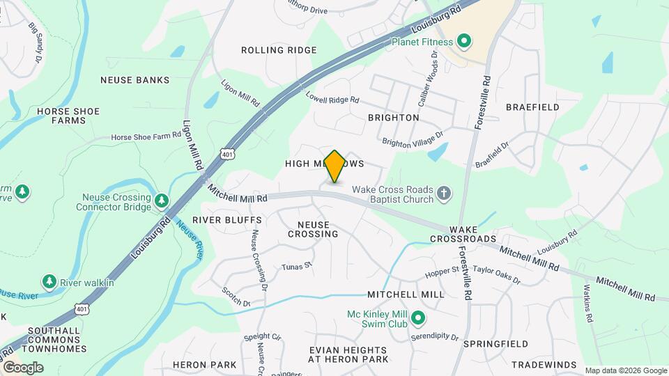 3612 Ladywood Ct Mapa y Detalles de la Ubicación