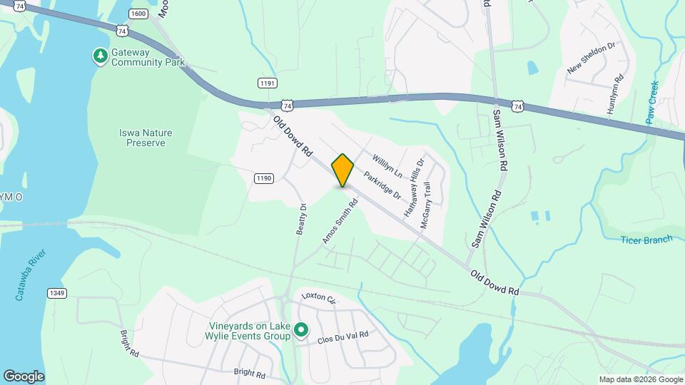 9719 Old Dowd Rd Map and Location Details