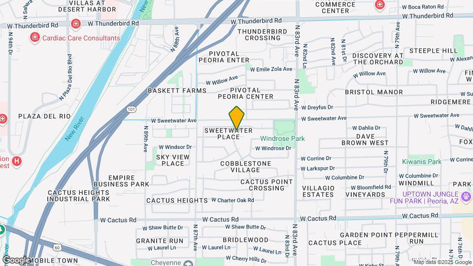 8460 W Aster Dr Map and Location Details
