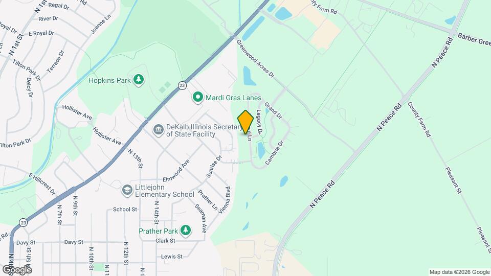 1455 Reserve Ln Map and Location Details