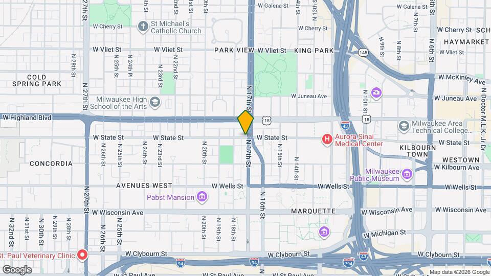 1709 W State St Map and Location Details