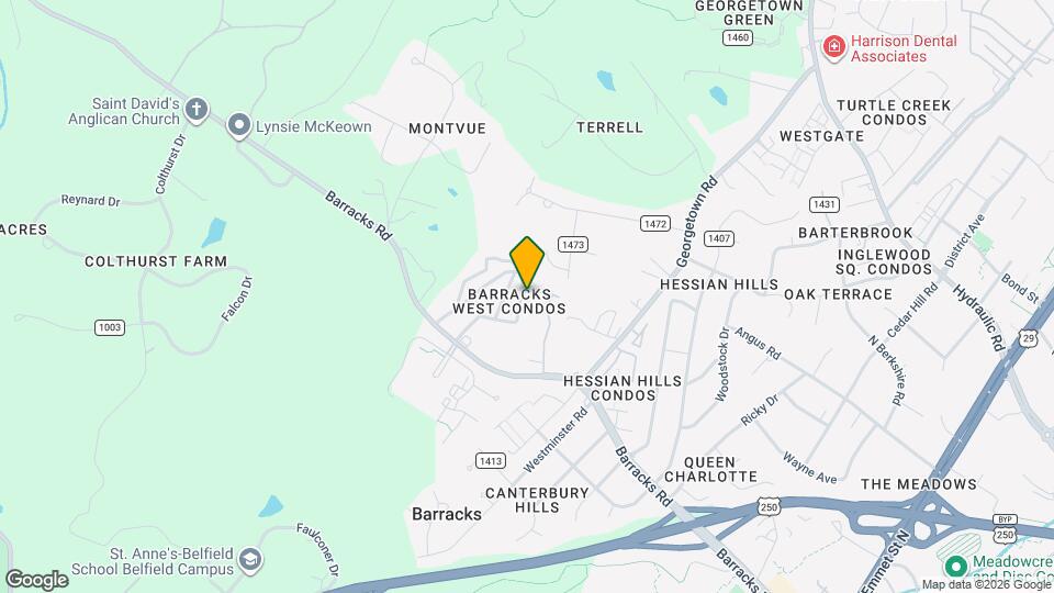 525 Burgoyne Rd Map and Location Details