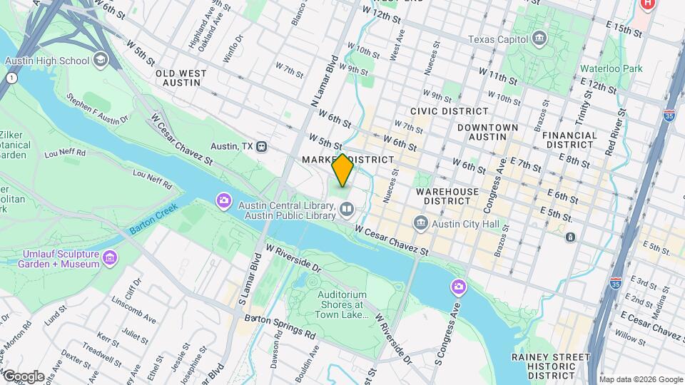 222 West Ave, Unit 1609 Mapa y Detalles de la Ubicación