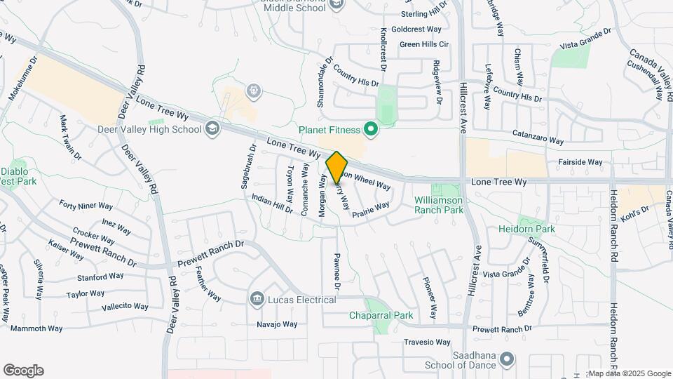 5016 Perry Way Map and Location Details