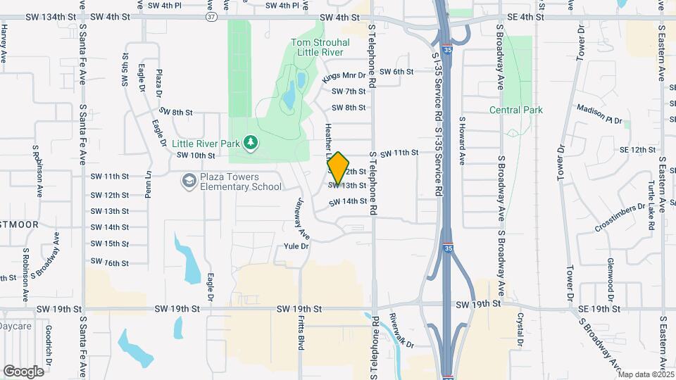 636 SW 13th St Map and Location Details