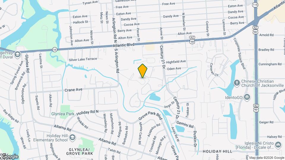 421 Aralia Ln Map and Location Details