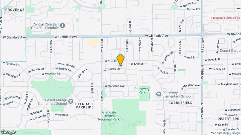 8120 W Tuckey Ln Map and Location Details