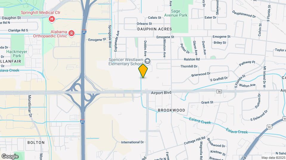 5205 Pinyon Dr Map and Location Details