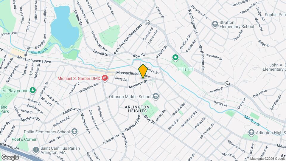 29 Appleton St Mapa y Detalles de la Ubicación