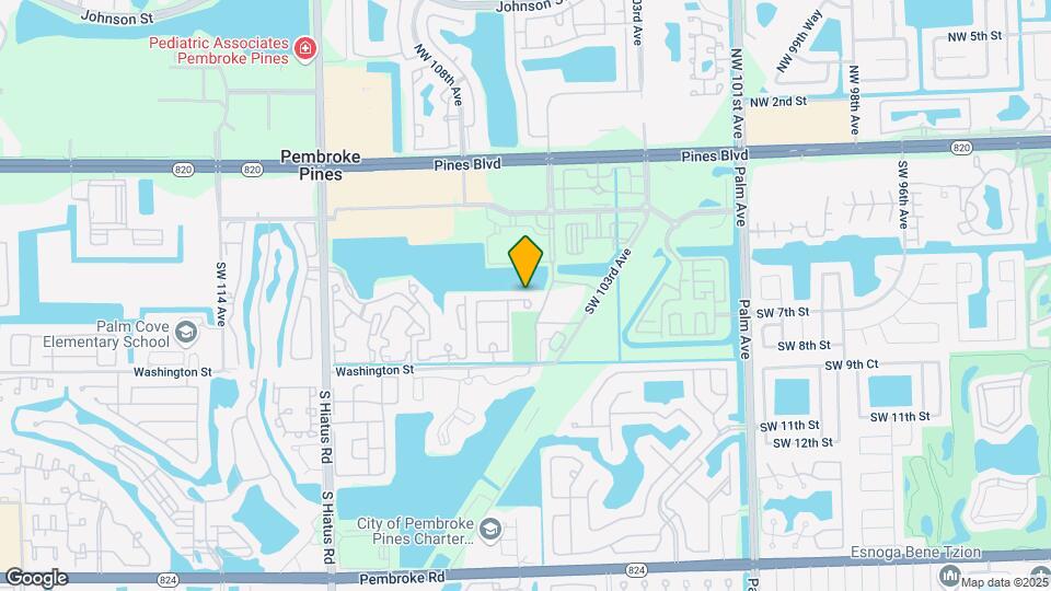 10587 SW 6th St Map and Location Details