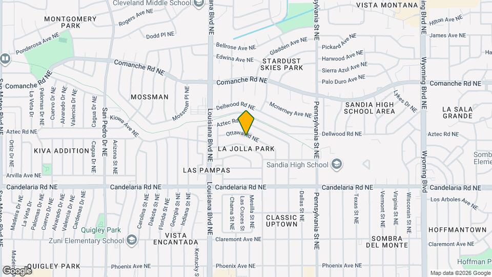 7112 Ottawa Rd NE Map and Location Details