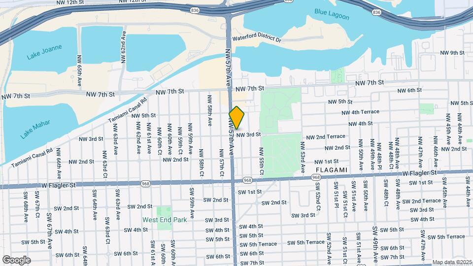 305 NW 57th Ave Mapa y Detalles de la Ubicación