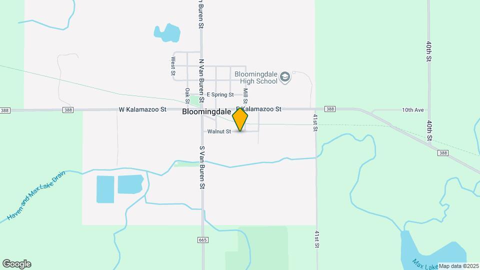 306 Walnut St Map and Location Details