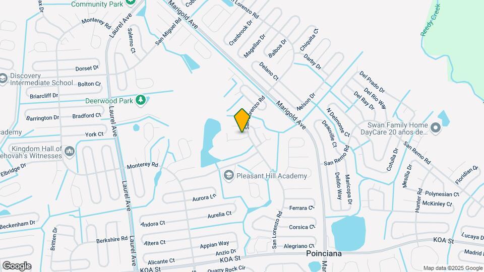 103 San Benito Way Map and Location Details