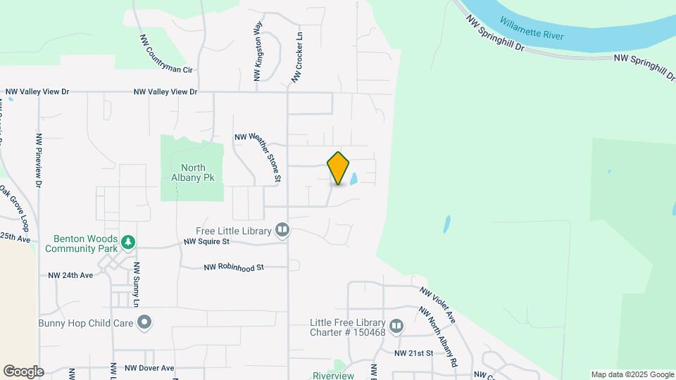 2663 Oak Ridge St NW Map and Location Details