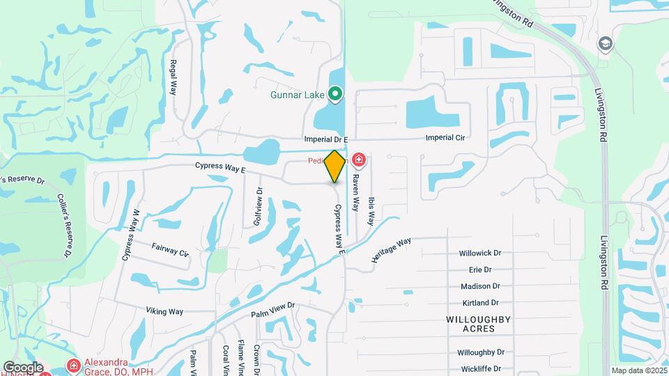 1080 Cypress Way E Map and Location Details