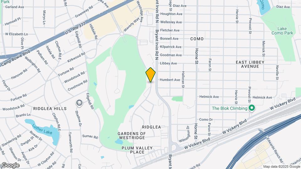 4500 Westridge Ave Map and Location Details