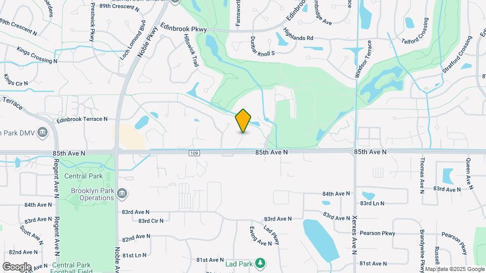 3800 85th Ave N Map and Location Details