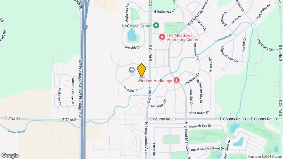 8356 Louden Cir Map and Location Details