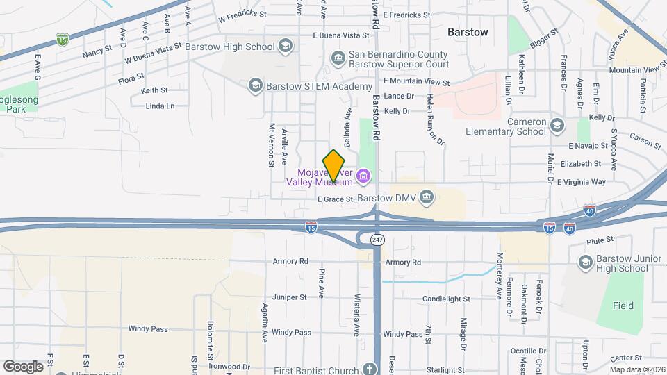 222 E Virginia Way Map and Location Details