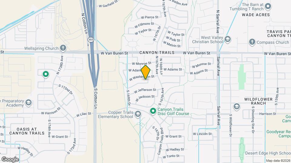 16776 W Mesquite Dr Map and Location Details